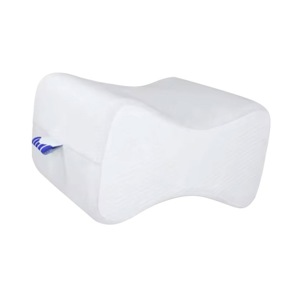 Qual è il principio del cuscino per ginocchia/gambe in memory foam per prevenire complicazioni?